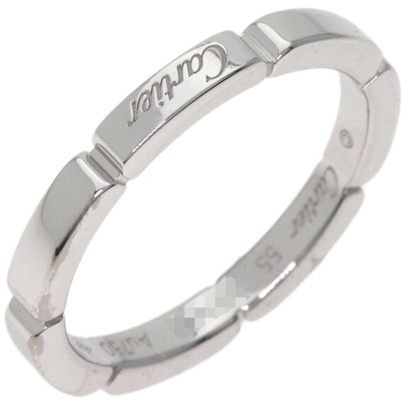CARTIER 18k White Gold Ring #55 - Picture 2 of 9